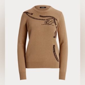 Brand new Ralph lauren sweater, medium, brown